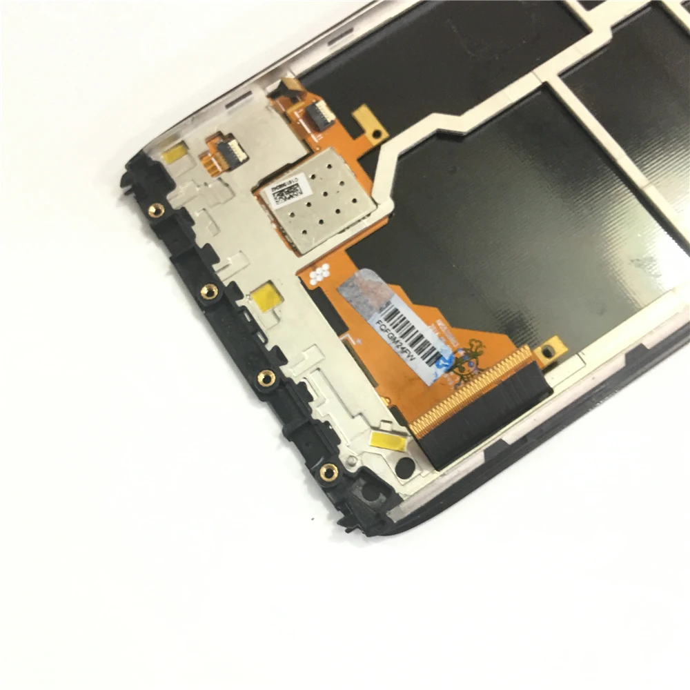 100% рабочий ЖК дисплей сенсорный экран дигитайзер Рамка в сборе для Motorola Moto Droid Turbo