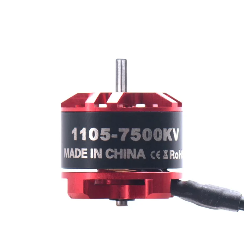 1/4 шт Gemfan 1105 7500KV 2 4S бесщеточный двигатель для 1940 2040 2035 пропеллер на запчасти