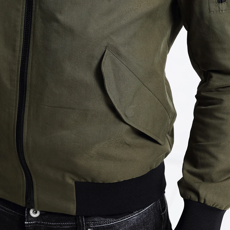 Мужская ветровка из хлопка SIMWOOD куртка бомбер 2019 курточка на осень/зиму WJ1648|cotton coat