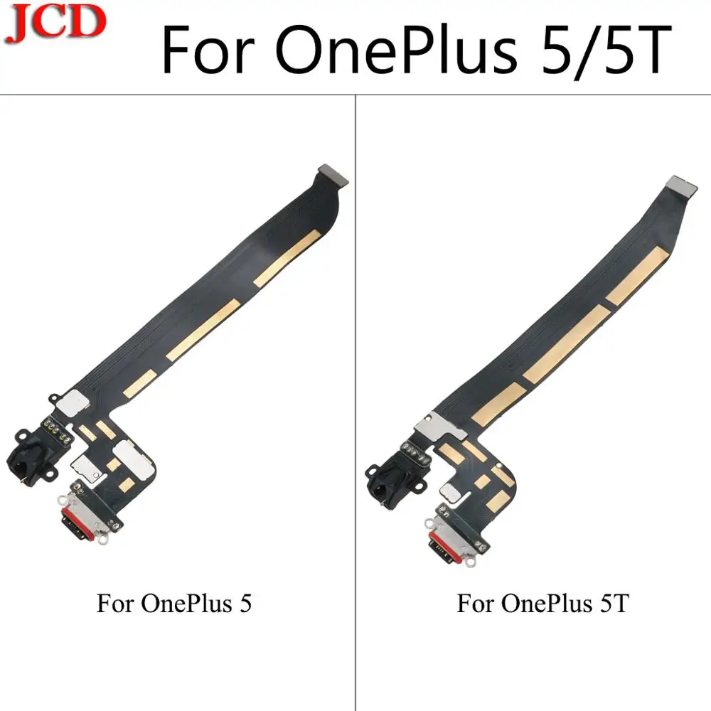 JCD Новинка высокое качество для OnePlus 5 One Plus 5T Тип C USB порт зарядки док разъем гибкий