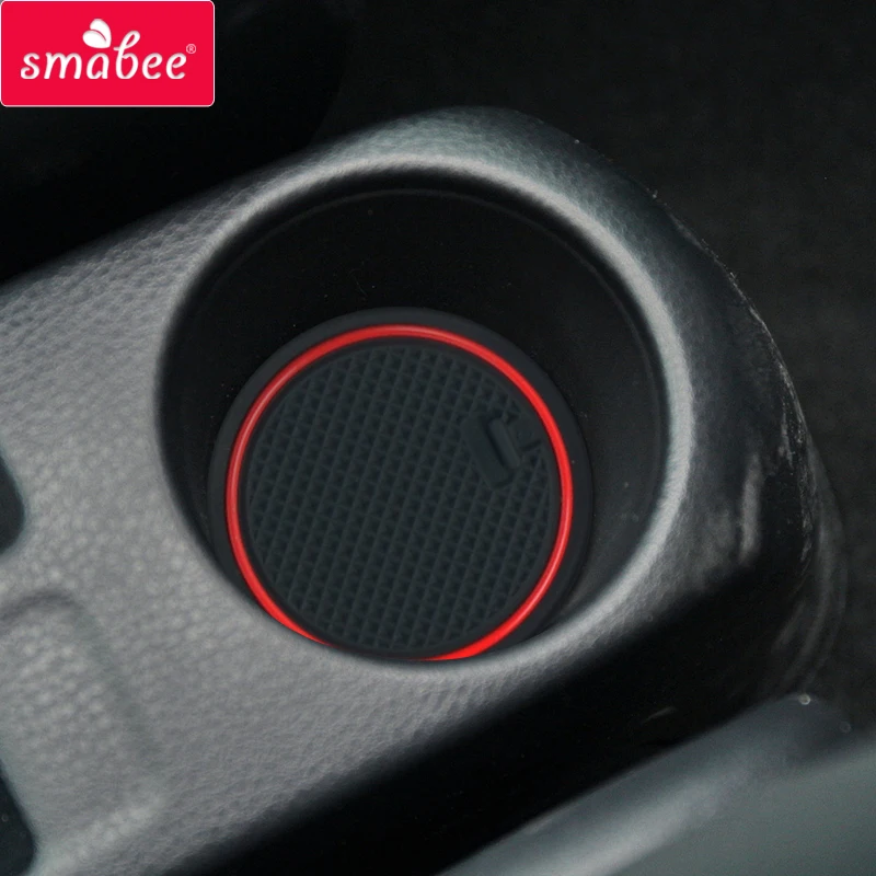 Smabee слот для ворот коврик TOYOTA VIOS YARIS 2014 2015 2016 2017 аксессуары резиновые подставки
