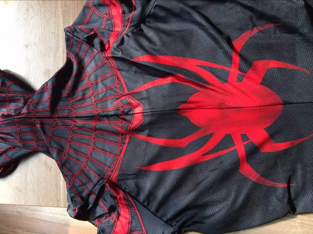 Костюм Человека паука с 3D принтом из спандекса для косплея на Хэллоуин 2018|spiderman
