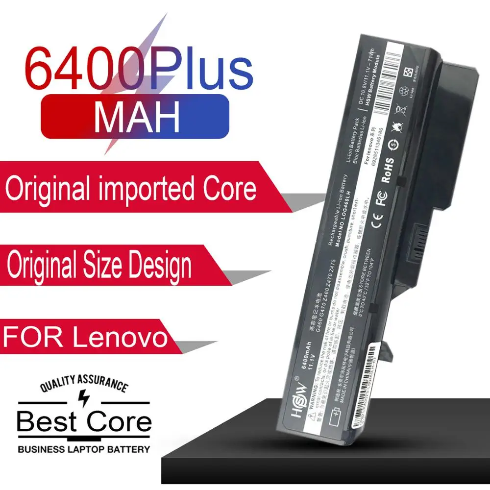 Аккумулятор для ноутбука LENOVO 4400/6400 мАч G560 G565 G570 G575 G770 G470 V360 V370 V470 V570 Z370 Z460 Z465 Z470 Z475