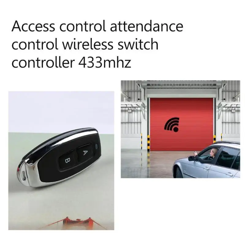 QIACHIP 5pcs 433 mhz Mini Low Power RF Remote Control Switch Code 1527 EV1527 For Garage Gate Door Controller Alarm Car Key Fob |