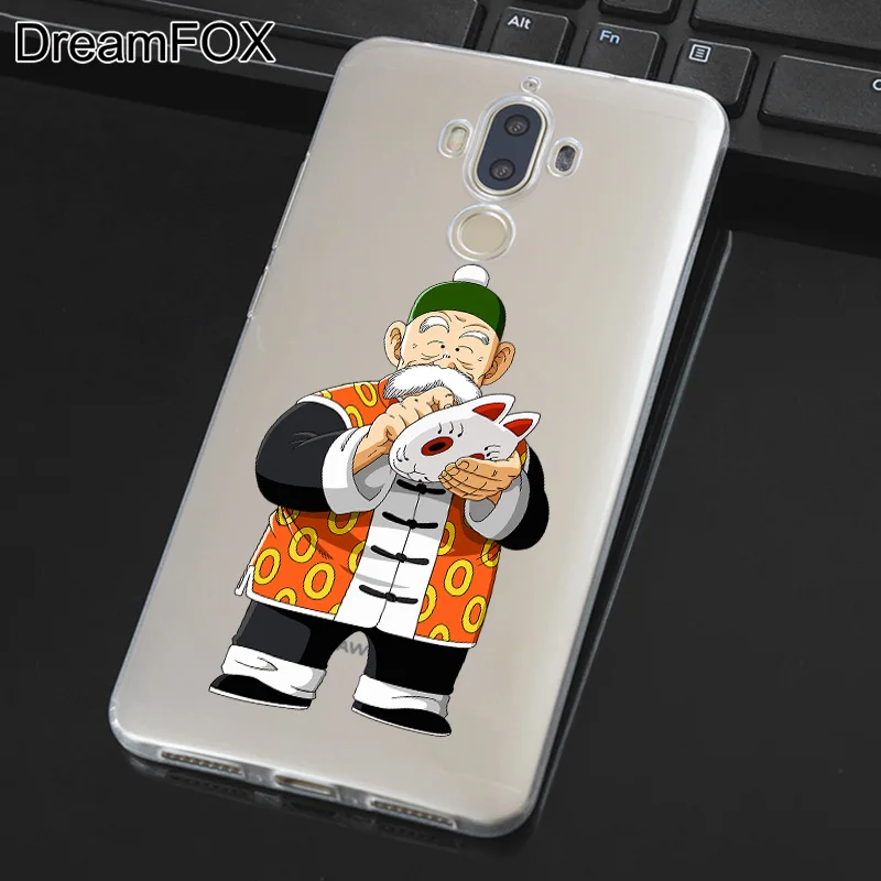 DREAMFOX M214 мультфильм Dragon Ball Man Wukong Мягкий ТПУ силиконовый чехол для huawei mate 8 9 10 20 30 Lite