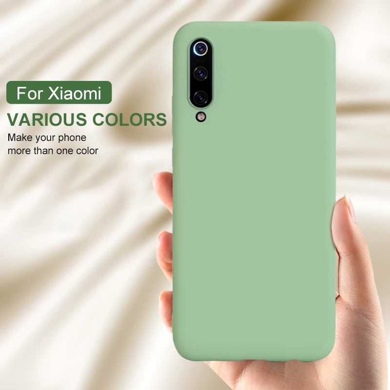 Силиконовый чехол для Xiaomi Redmi Note 7 Ударопрочный Мягкий из ТПУ жесткий защитный Xiomi
