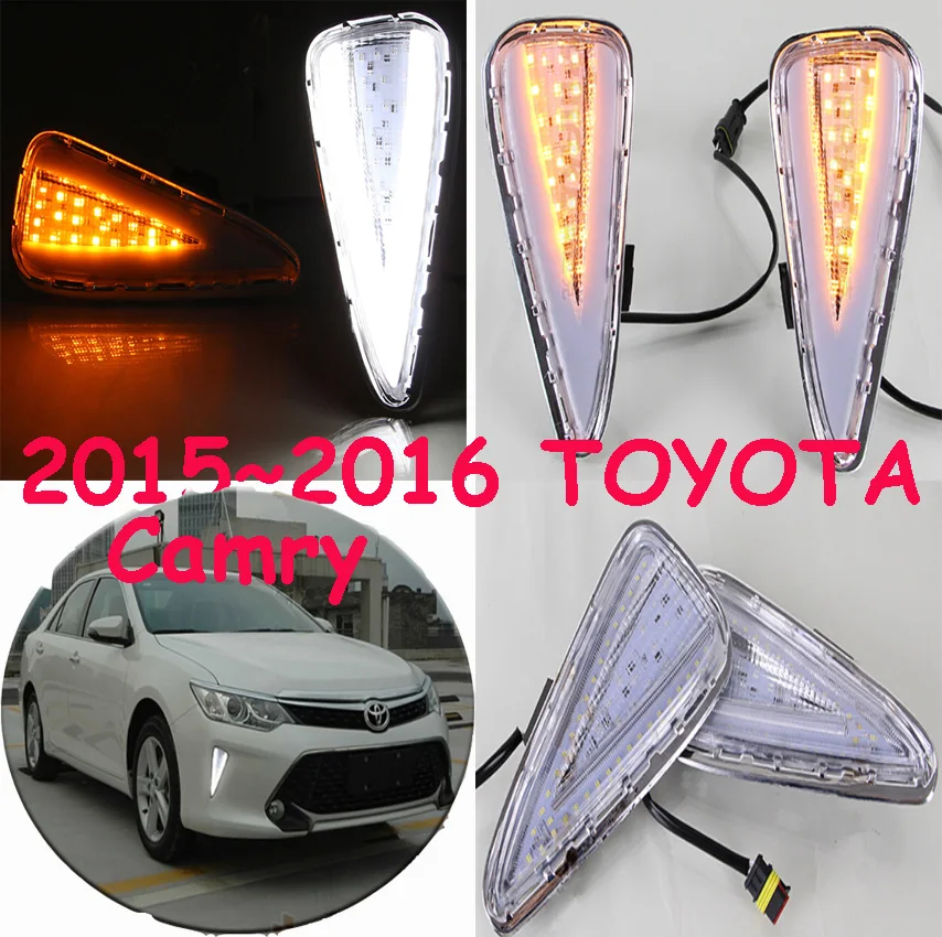 Светодиодный 2015 ~ 2017 Camry Дневной светильник туман фара vios corolla camry Hiace &quot lundra Сиенна