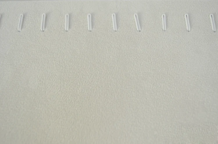 

New Beige Suede Jewelry Necklace Display Holder Tray with 20pcs Hanger for Fashion Fine Jewelry Women