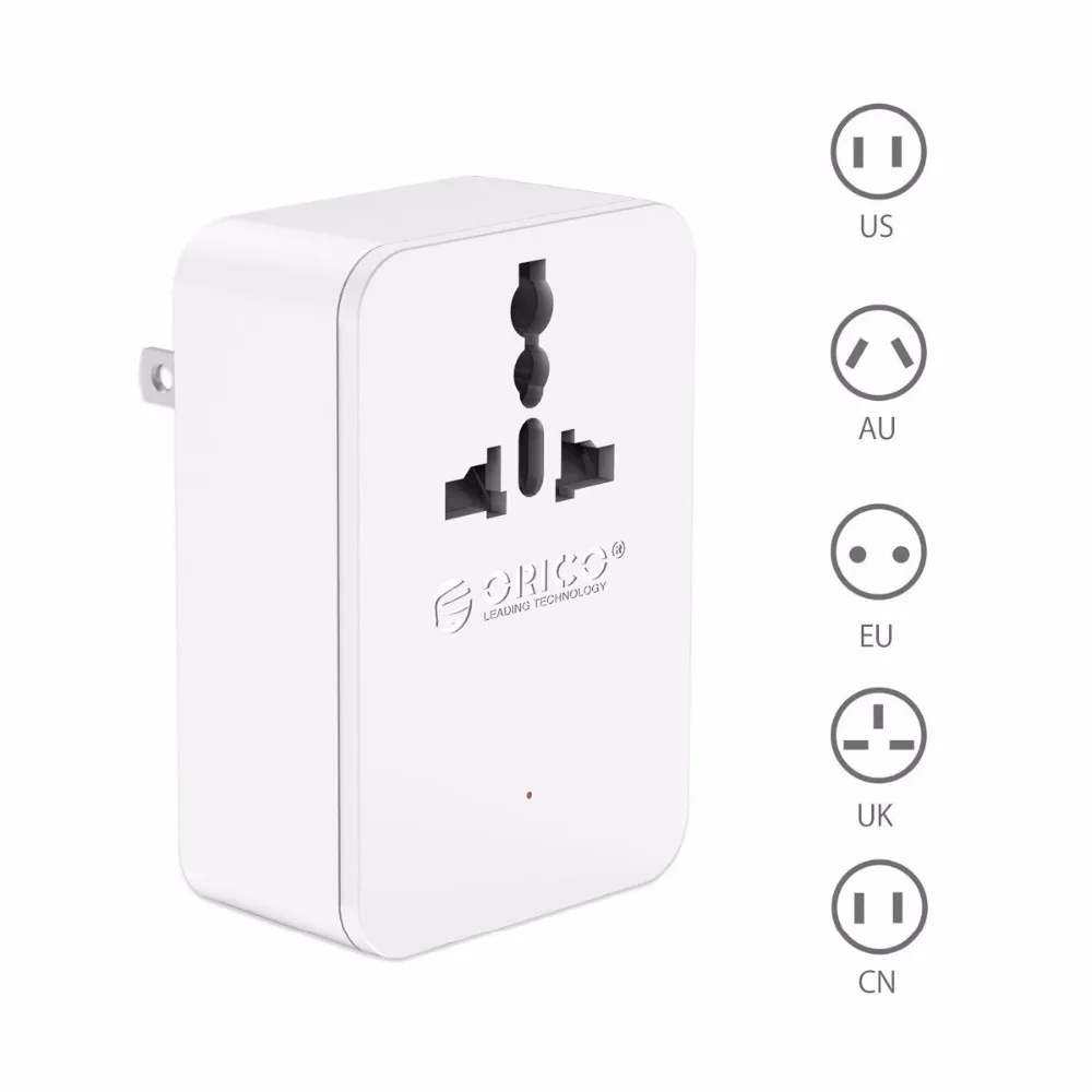 ORICO адаптер для настенного зарядного устройства розетка с 4 usb портами 1 AC Розетка