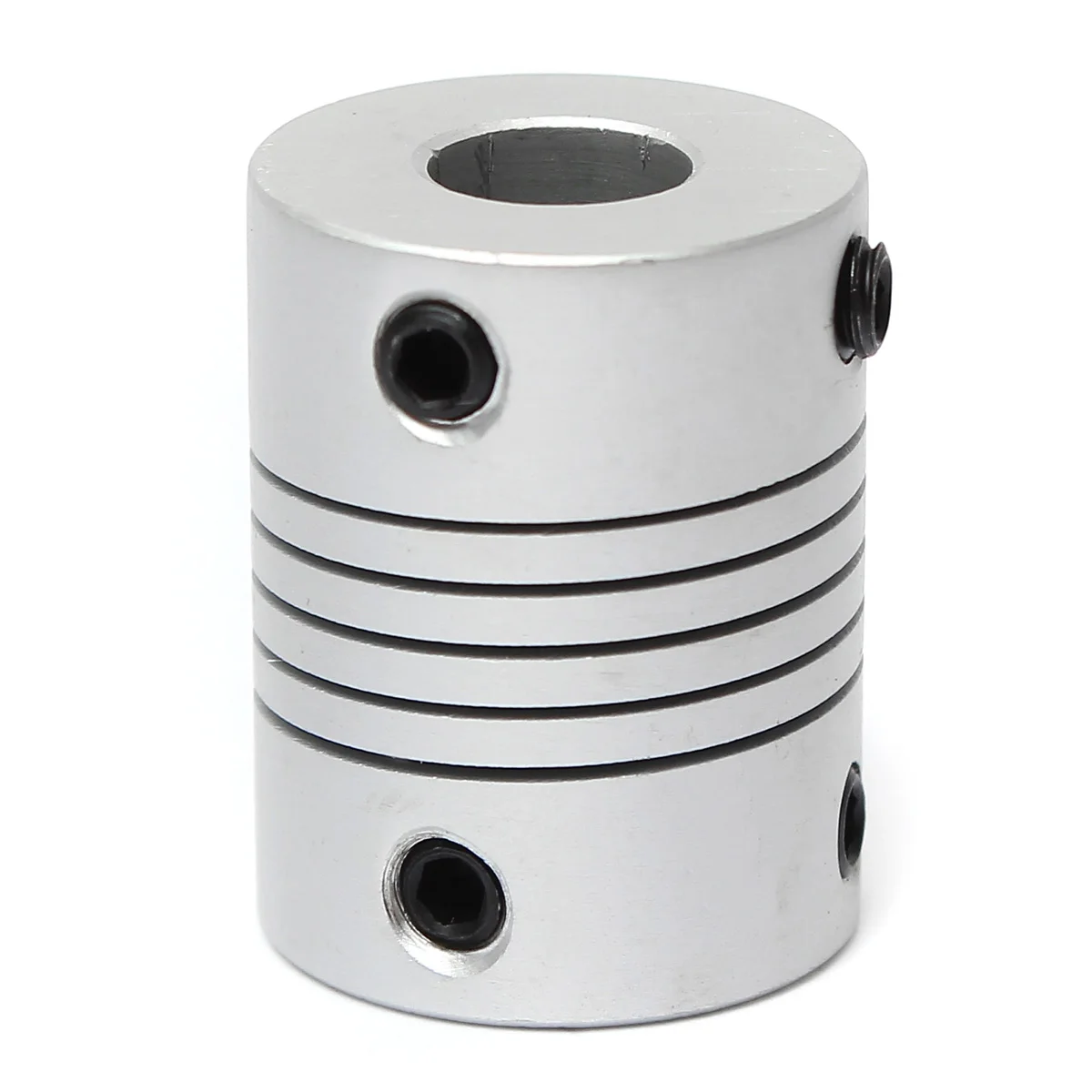 Алюминиевая Гибкая муфта вала 5 мм x 8 OD19mm L25mm CNC шаговый соединитель