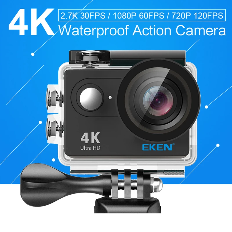 Оригинальная Спортивная Экшн камера EKEN H9/H9R Ultra 4K Full HD 1080P WiFi 2 0 LCD Video DV Sport