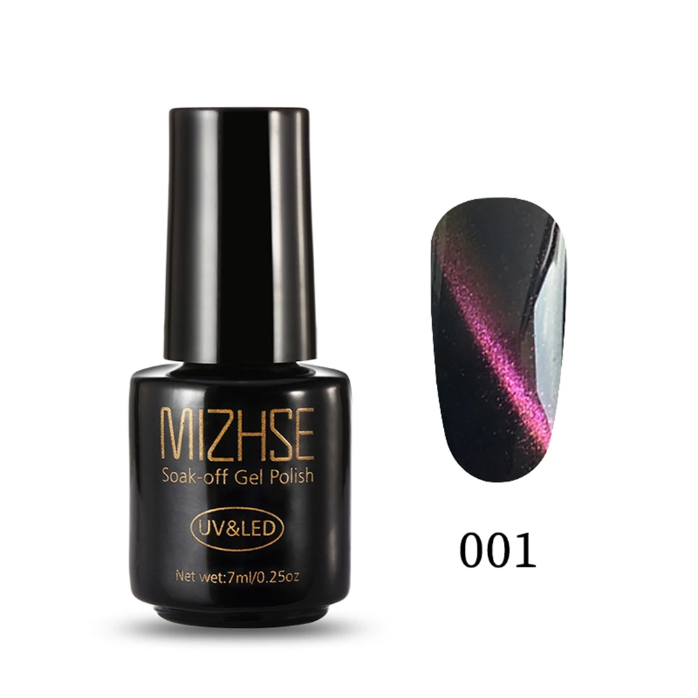 MYFC001 MIZHSE Cat гель для глаз Декоративный Лак для ногтей 5D 12 стиль кошачьи глаза УФ гель лак УФ-лак для ногтей лак с сильной магнитной доской - Цвет: MYFC001
