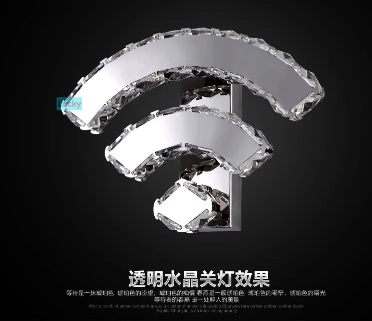 Светодиодные Настенные Светильники 90 265 В Wi Fi Стены светильник для Кровать