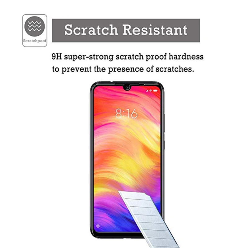 Тегеран полное покрытие стекло для Xiaomi Redmi note 7 HD закаленное Защита экрана 9H 2.5D