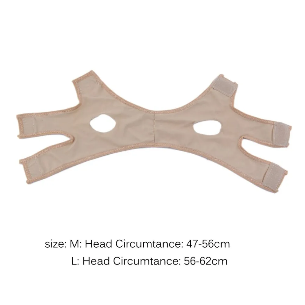 Женская маска для лица тонкая похудения бандаж лента подтяжка щек пояс ультра