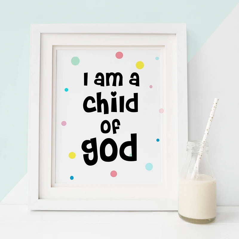 Детская Цитата настенная Картина на холсте для детской комнаты картина с