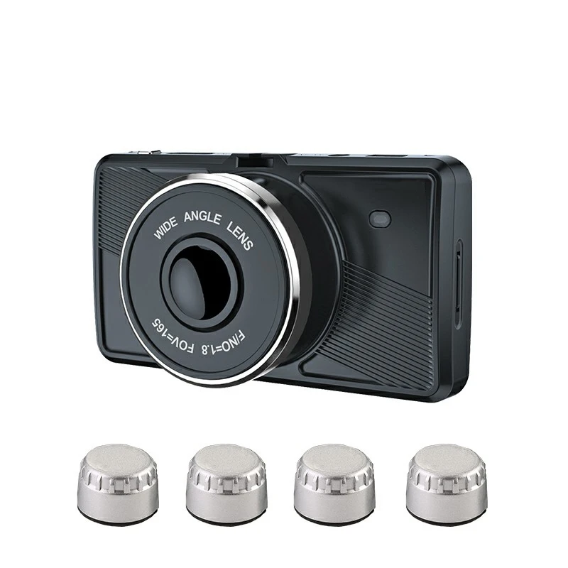 Dash Cam HD1080P DVR с шинным Давление мониторинга Сенсор Автомобильные