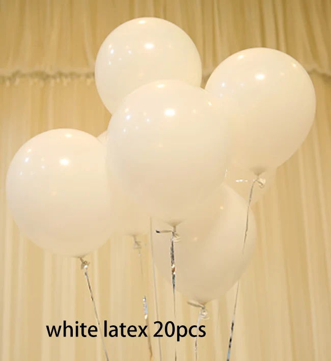 white 20pcs Единорог вечерние украшения набор 3D большой единорог шары звезда сердце воздушный шар из фольги для девочек на день рождения тема вечерние принадлежности для декора сувениры - Цвет: white 20pcs