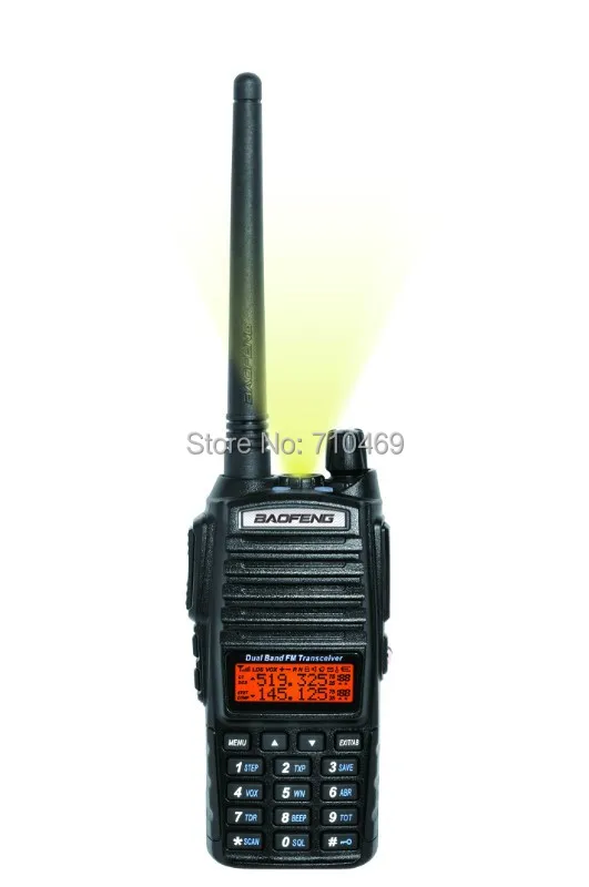 Двойное портативное радио VHF/UHF с микрофоном | Мобильные телефоны и аксессуары