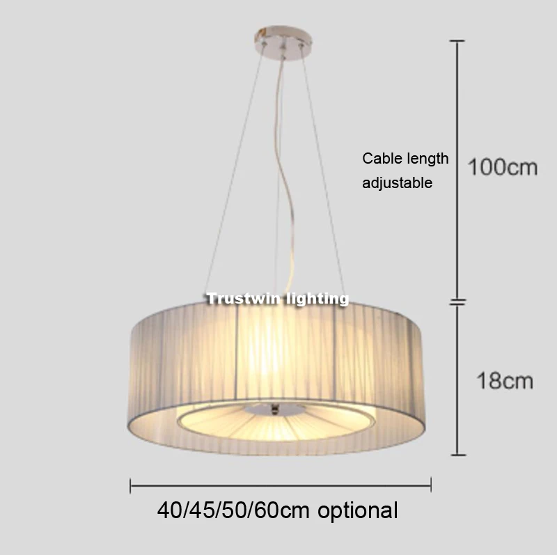 Европейский скандинавский подвесной светильник светодиодный дополнительный