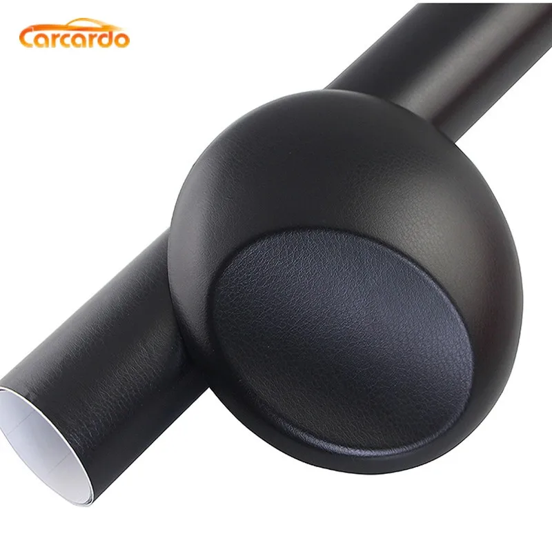 Carcardo кожаный узор виниловая наклейка на машину обертывание самоклеющаяся пленка