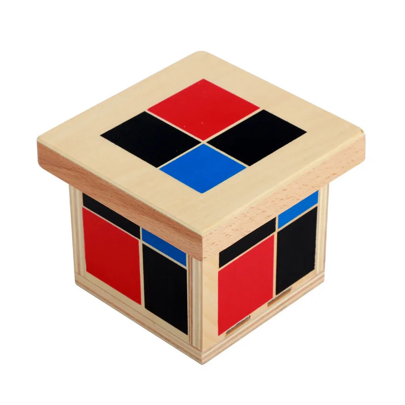 Cubo Binomial Montessori para bebé, juguete educativo para la primera infancia, juguetes de aprendizaje para preescolar, gran regalo
