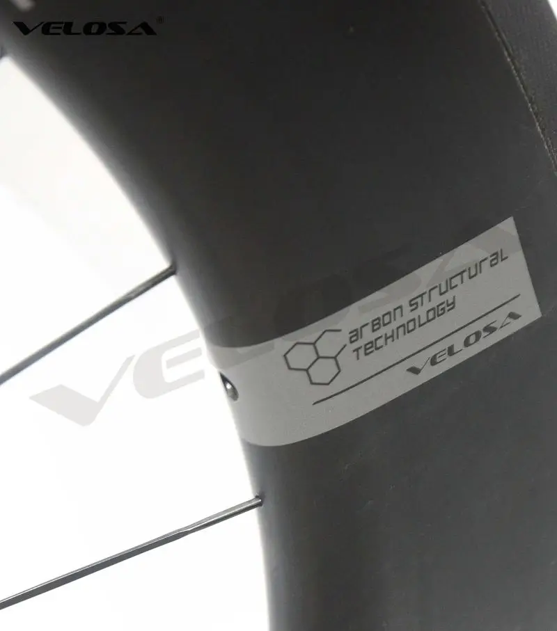 Карбоновые колеса Velosa RACE 80 700C клинкер 88 мм трубчатый DT 240S ступицы Sapim cx ray супер