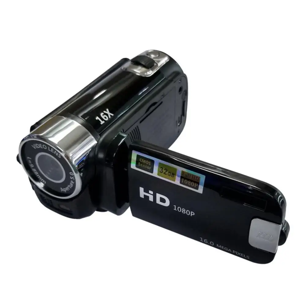 Full HD 1080P Портативная спортивная видеокамера с поворотом на 270 градусов 16 МП