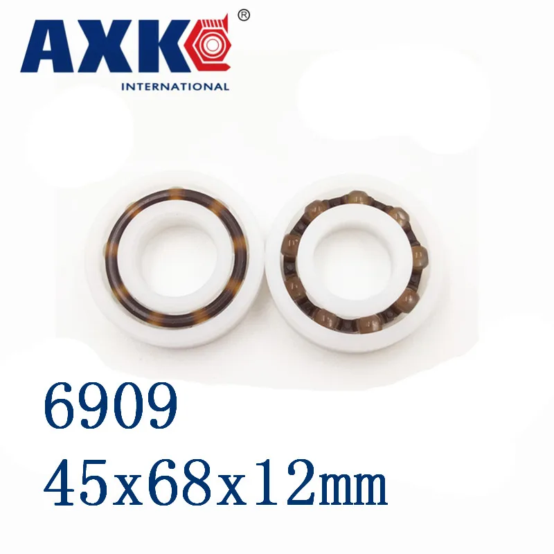 Axk 6909 Pom (10 шт.) пластиковые шариковые подшипники 45x68x12 мм стеклянные шарики 45 мм/68