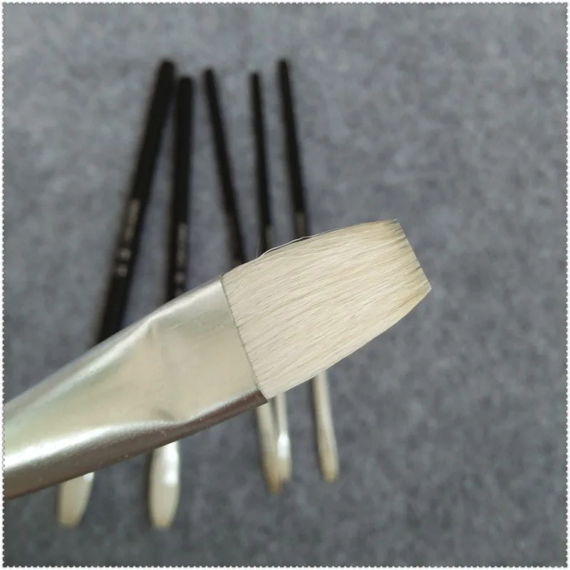 6 шт./компл. гуашь кисть для акварели художники шерсть с кистью масляной краски