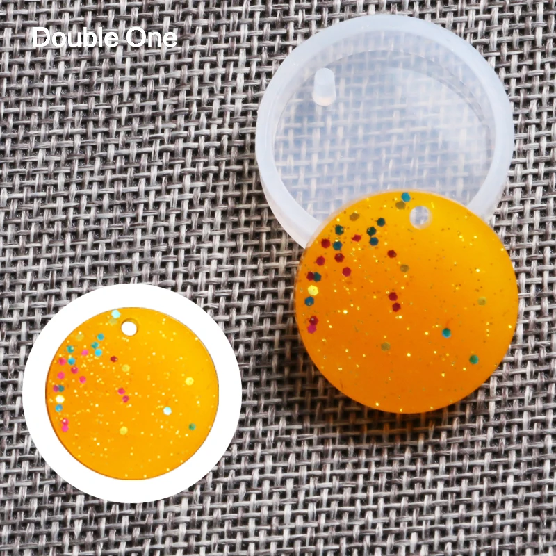 Круглая форма силиконовая смола для изготовления ювелирных изделий сделай сам