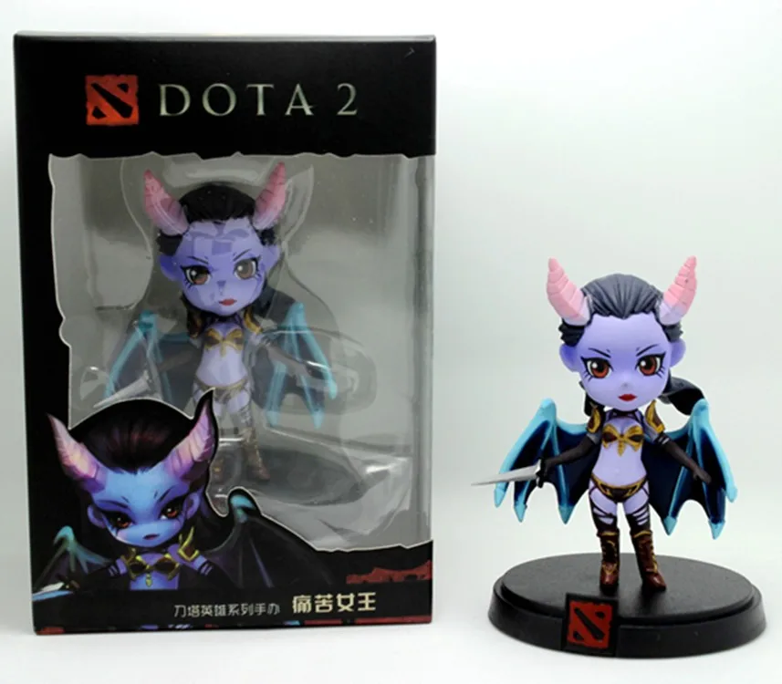 WOW DOTA 2 игровая фигурка Kunkka Lina Pudge queen Tidehunter CM FV ПВХ Фигурки Коллекция dota2 игрушки