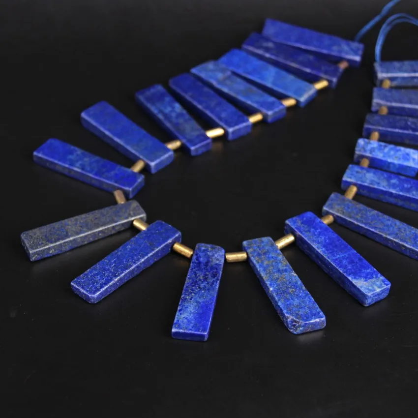 Бусины с отверстием из натурального лазурита 15 5 дюймов|loose beads|natural lapis lazulilapis lazuli |