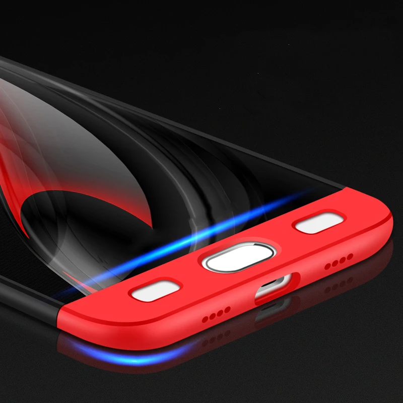 Чехол GKK для Xiaomi Mi5S Mi5 Mi6 модный армированный 360 чехол с полной защитой Mi 5 5s 6