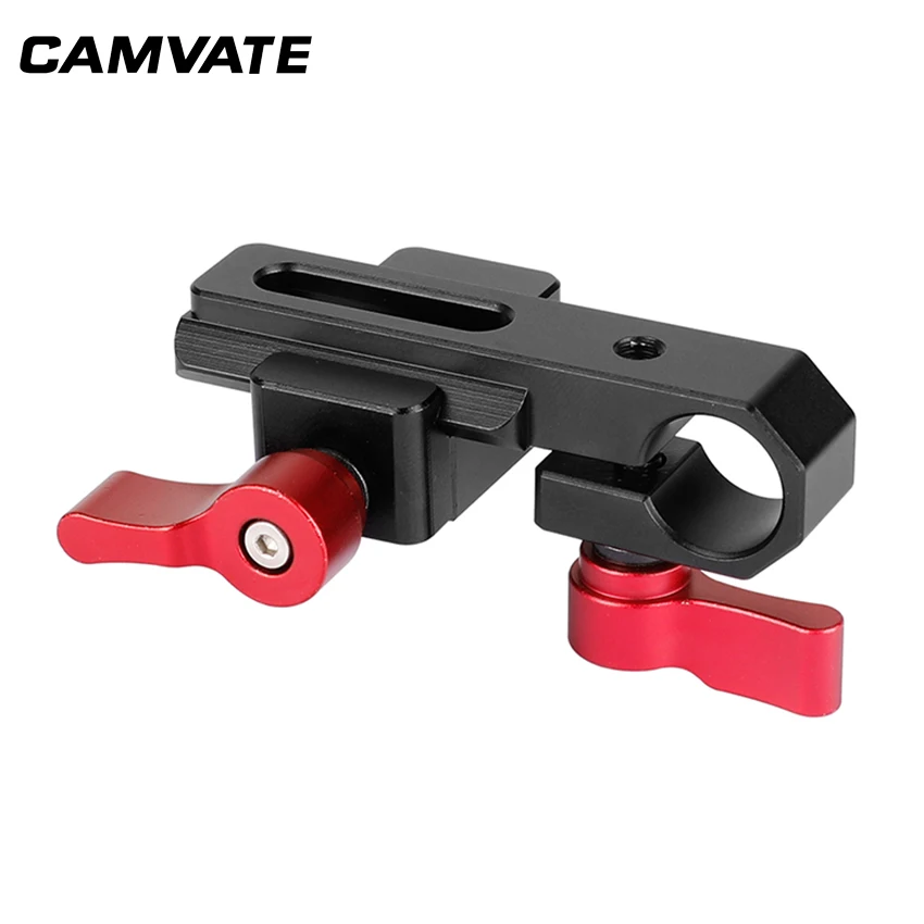 CAMVATE один 15-мм стержневой зажим и НАТО зажим(красный Wingnuts) для GH5, 5dmarkiii Rig C1631