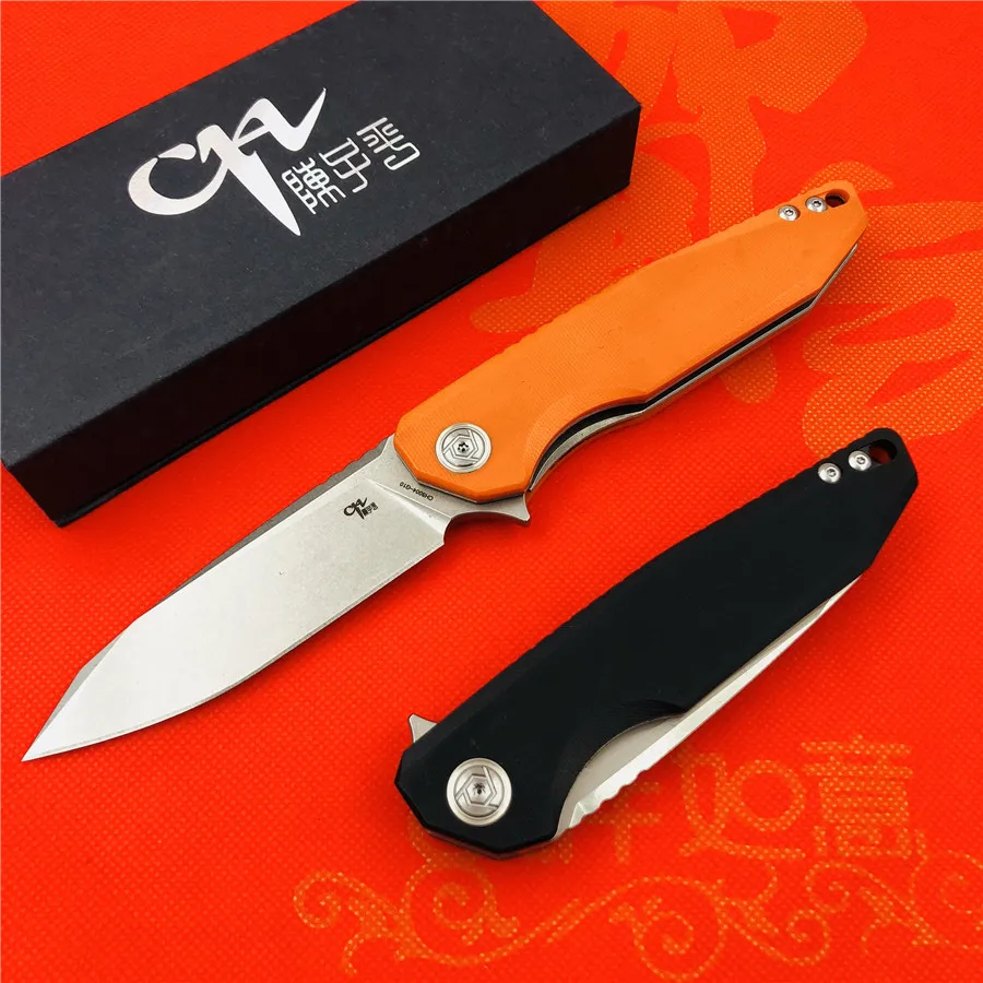 CH CH3004 D2 складной нож G10 ручка Походный Кемпинг подшипник флип Рыбалка Тактический