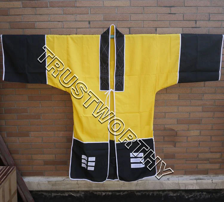 Унисекс модная одежда Тай Чи Багуа костюмы taoism robegownбоевые искусства желтое|uniform