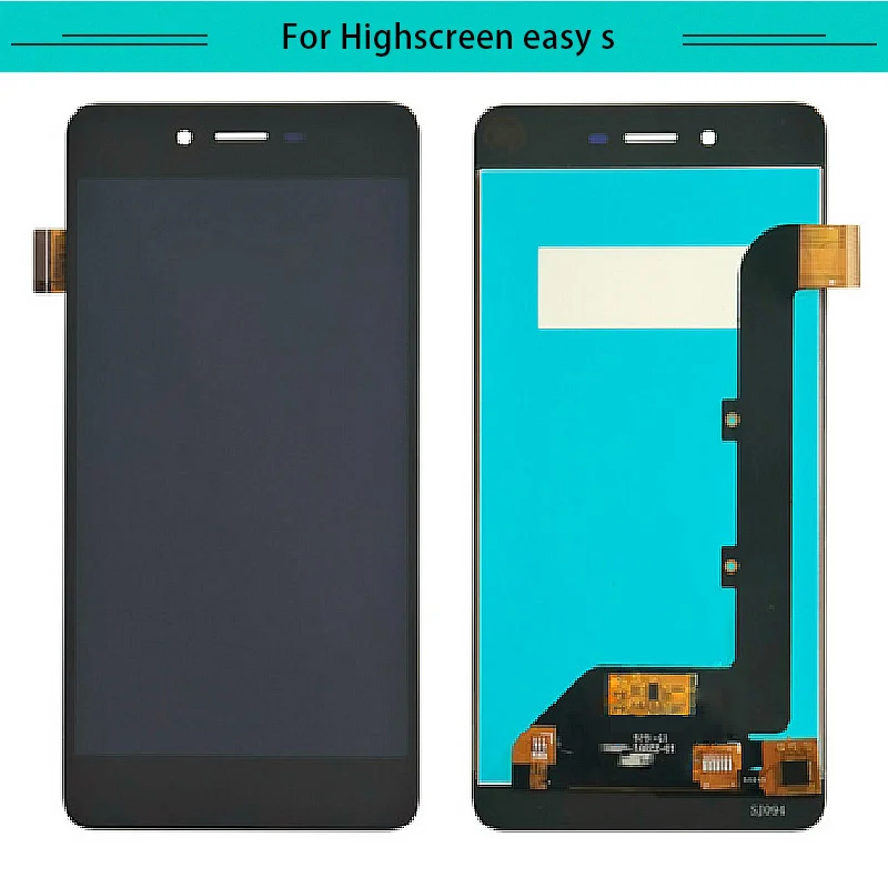 Протестировано 1 шт. для highscreen easy s Полный ЖК дисплей в сборе комплекте с сенсорным