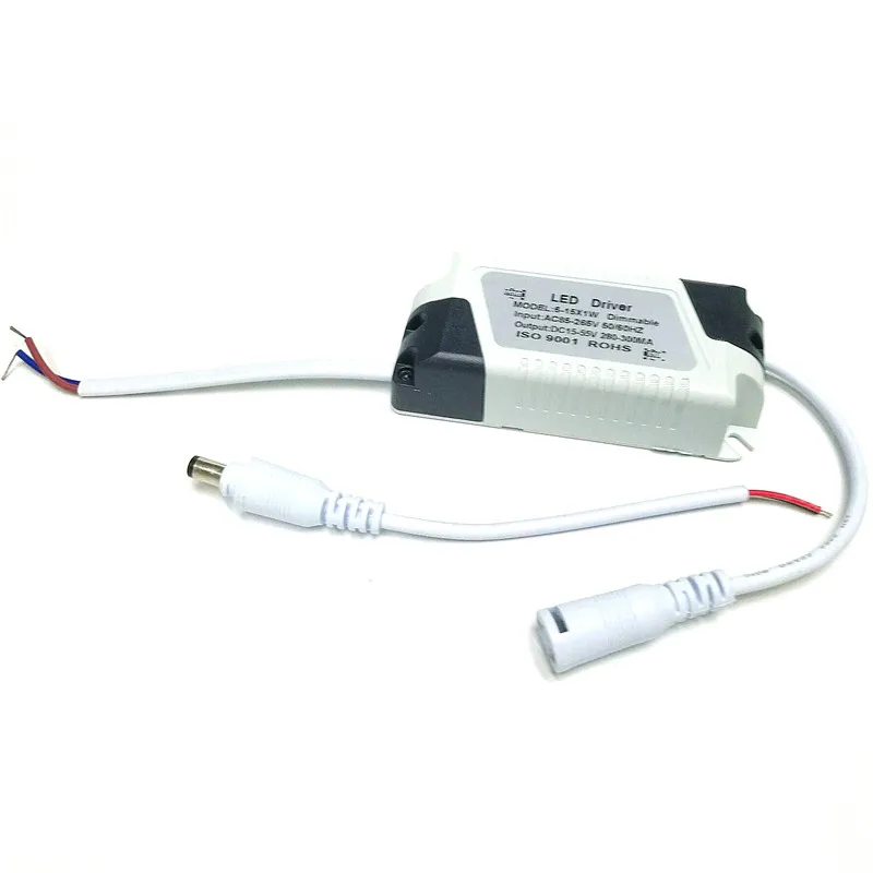 

External Power Supply Dimming Driver 6-18W LED Dimmable Panel Light SCR Drive 5W 7W 8W 9W 12W 15W 10pcs