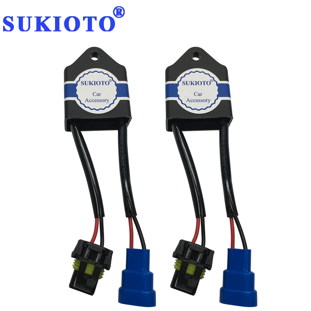 SUKIOTO комплект ксенона ЕМС HID Предупреждение ющий декодер компенсатора без ошибок