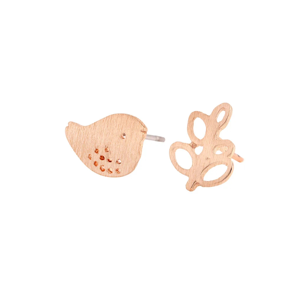 Новая yiustar Мода Три цвета серьги с животными Простые Ювелирные изделия милые