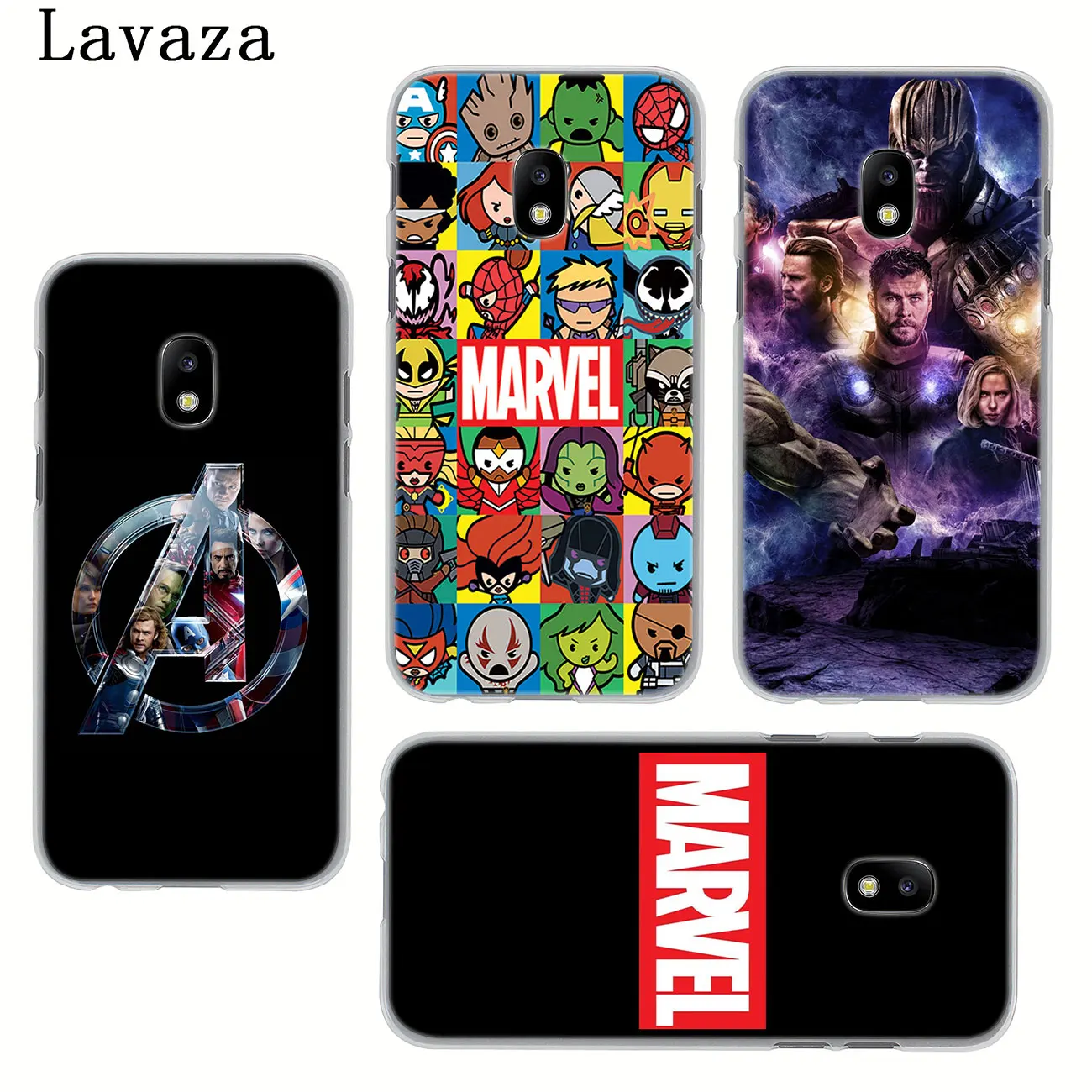 Чехол для телефона Lavaza Avengers Endgame Marvel Superhero Samsung Galaxy J8 J7 Duo J6 J5 J4 Plus 2018 2017 2016 J2 J3 Prime