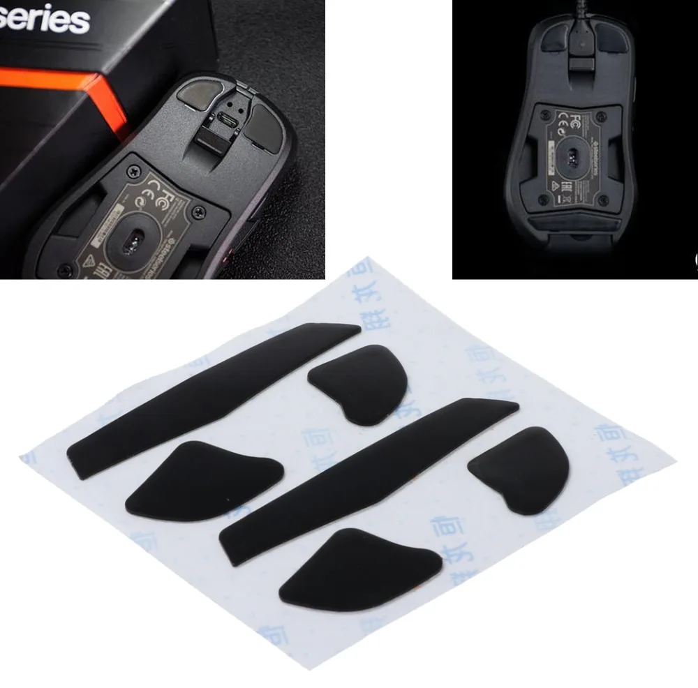 2 комплекта 0 6 мм сменные коньки для мыши Steelseries RIVAL 700|Мыши| |
