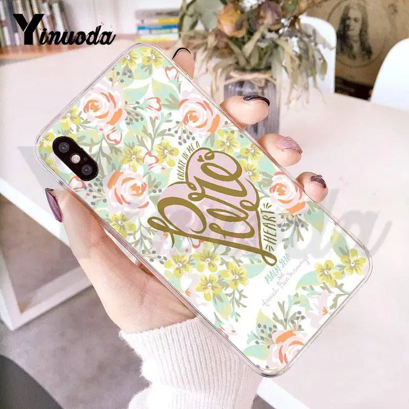 Прозрачный чехол Yinuoda для iPhone 8 7 6 6S Plus X XS XR SE 5C11 11pro 11promax|Бамперы| |