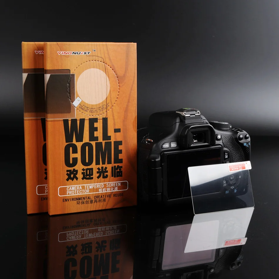 

3PCS Tempered Glass Screen Protector For Canon SX60 IXUS115 132 camera film tempered glass film camera screen protector HD film