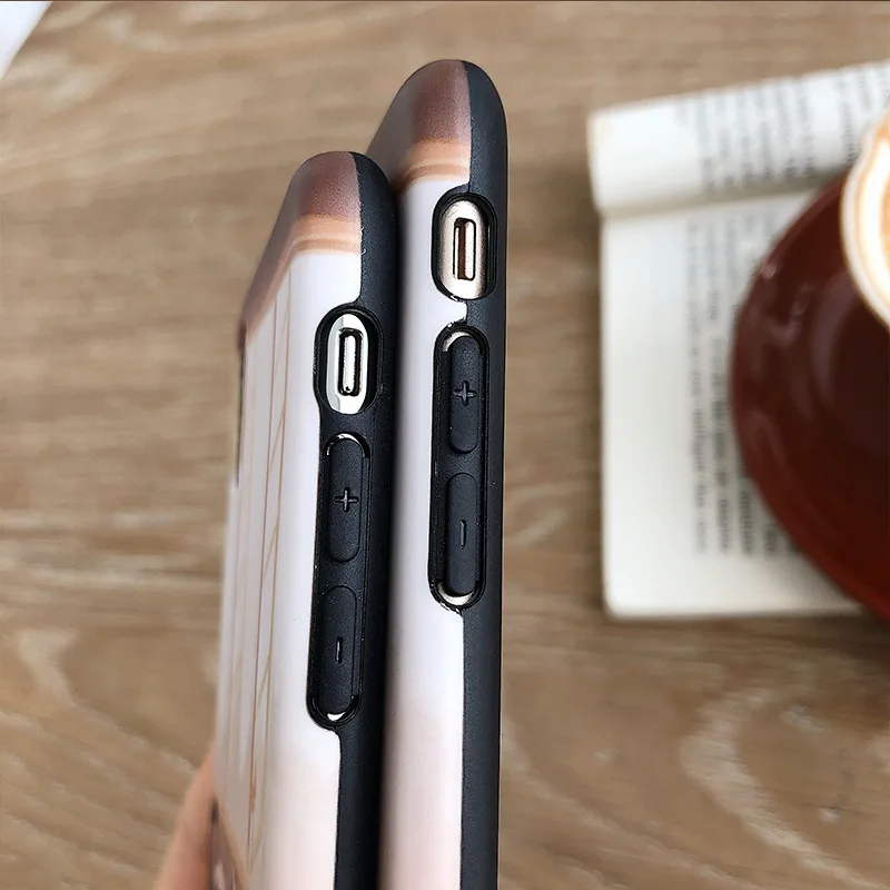 Чехол для iphone X 7 иллюстраций IMD оригинальное применение Apple XS Max новинка 8 Plus