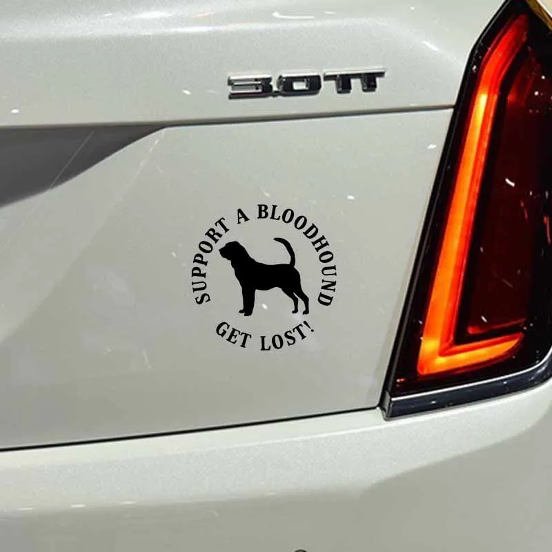 YJZT 15 см * Поддержка Bloodhound потеряется-собака виниловая Автомобильная наклейка