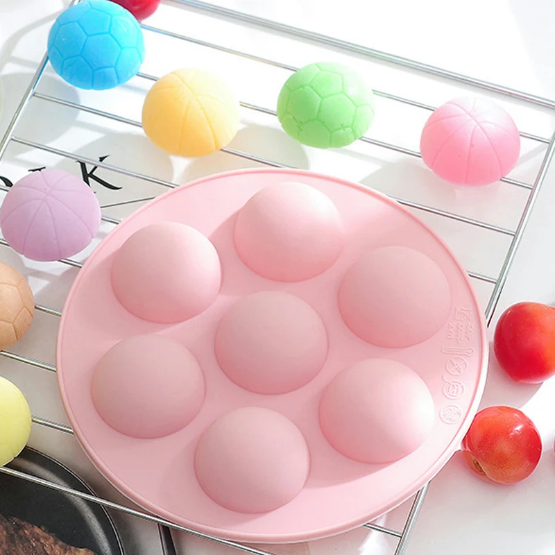 7 в форме футбольного мяча силиконовые формы баскетбольная форма льда для