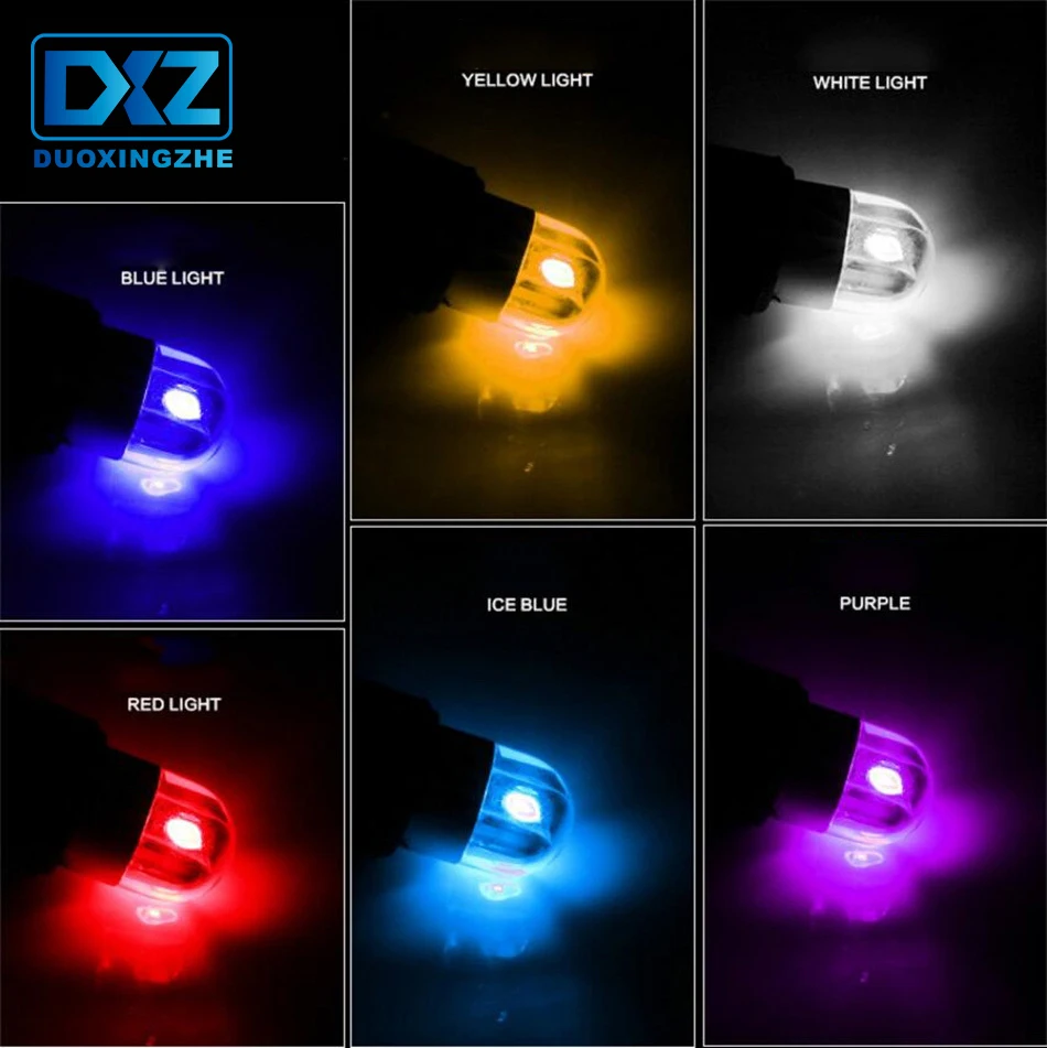 DXZ 10X T10 LED w5w 194 168 12V canbus Автомобильная интерьерная лампа 3030 2SMD парковочная авто