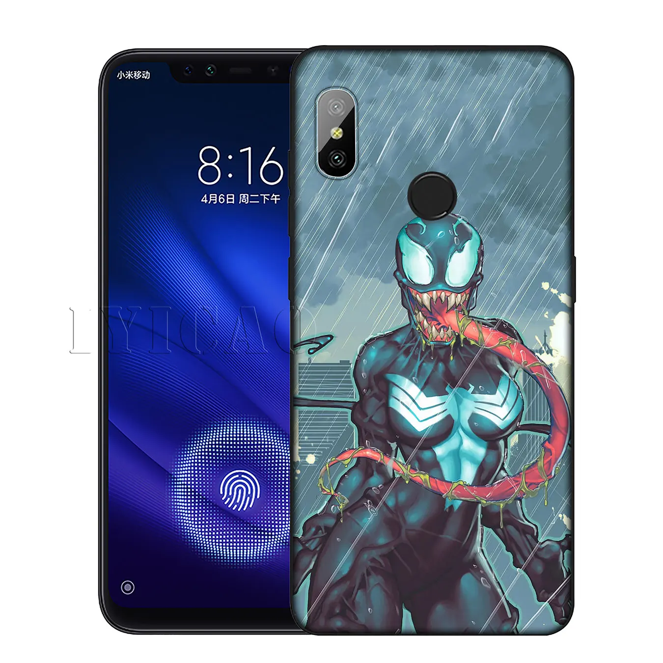 IYICAO Venom Marvel довольно Coque в виде ракушки силиконовый мягкий чехол для Xiaomi Redmi 6A 5A